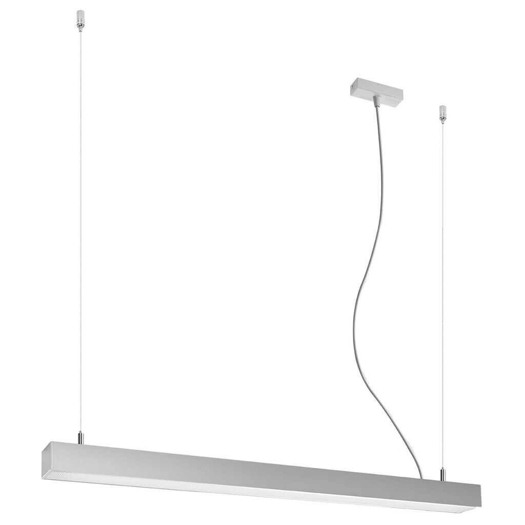 

Подвесной светильник PINNE 90 серый 1xLED 24Вт алюминий 150x6x90см Thoro Lighting Sollux Lighting