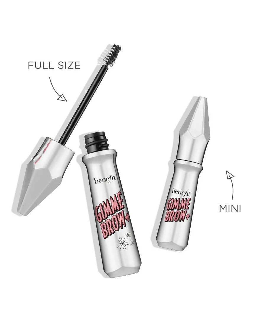 Gimme Brow+ Тонирующий объемный гель для бровей (мини-версия) Benefit Cosmetics, shade 4.5 - medium (neutral deep коричневый) — фото 4