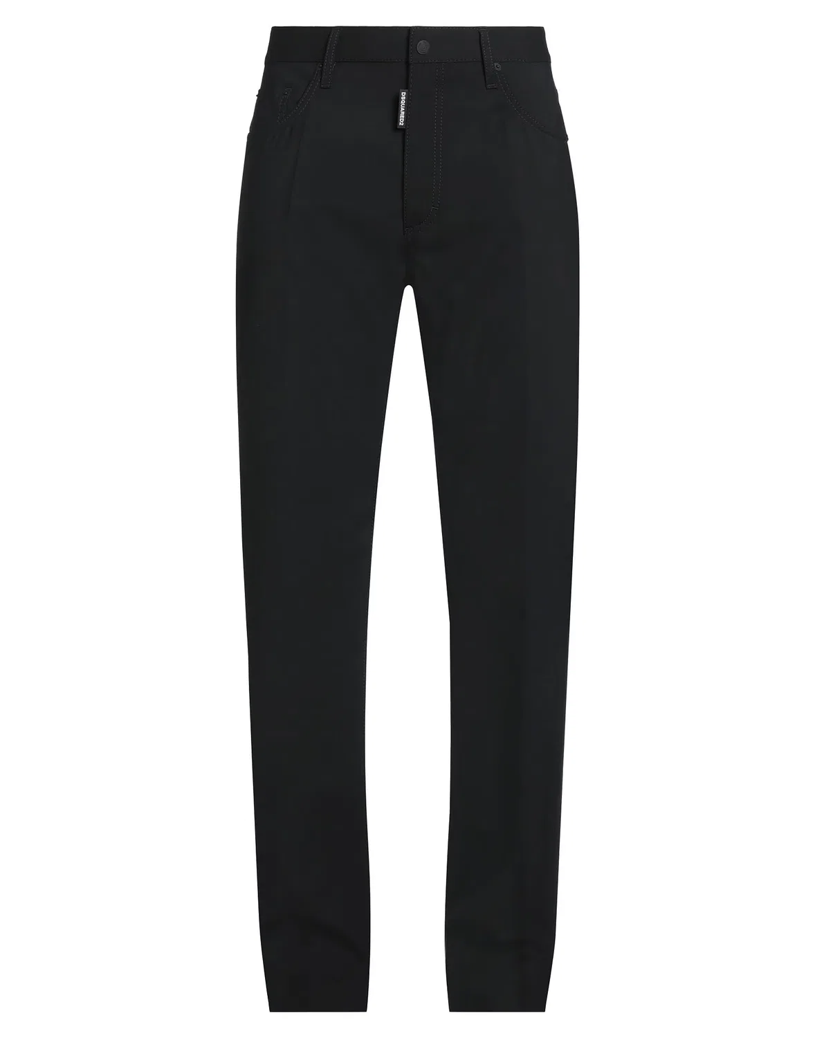 Брюки из шерсти DSQUARED2 черные