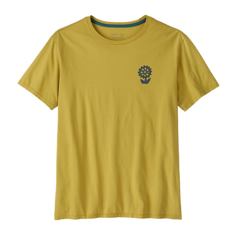 

Футболка мужская Organic Hike a Bike Patagonia, желтый