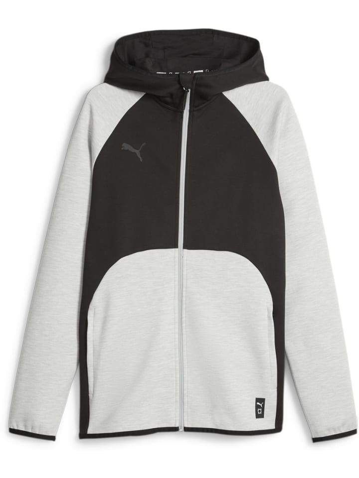 

Тренировочная куртка Hoops Team Dime Jacket серого цвета Puma