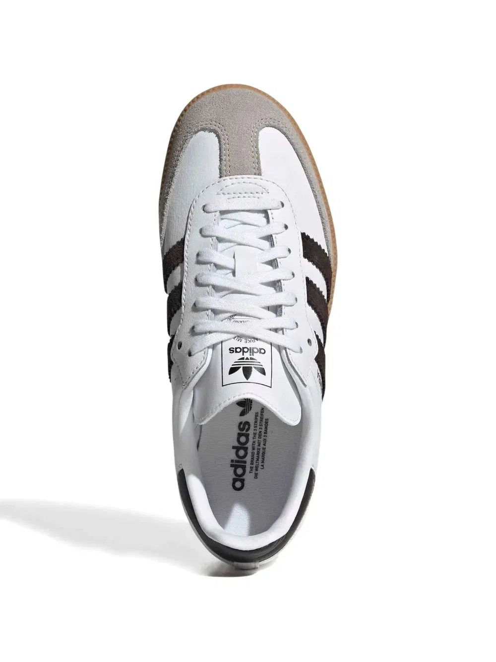 Кроссовки Samba OG Adidas Kids, белый — фото 3