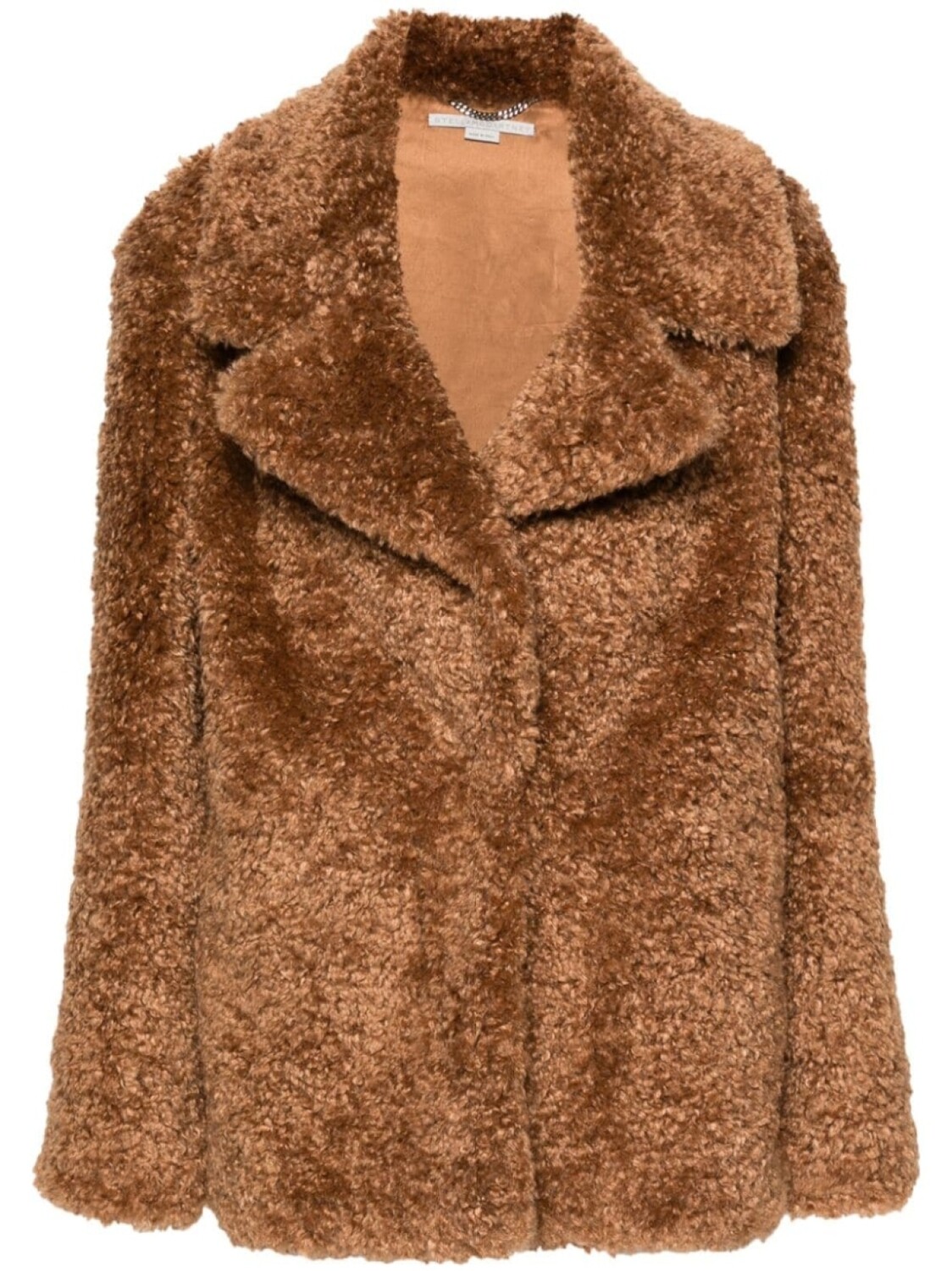 

Stella McCartney пушистая куртка из искусственной овчины, коричневый