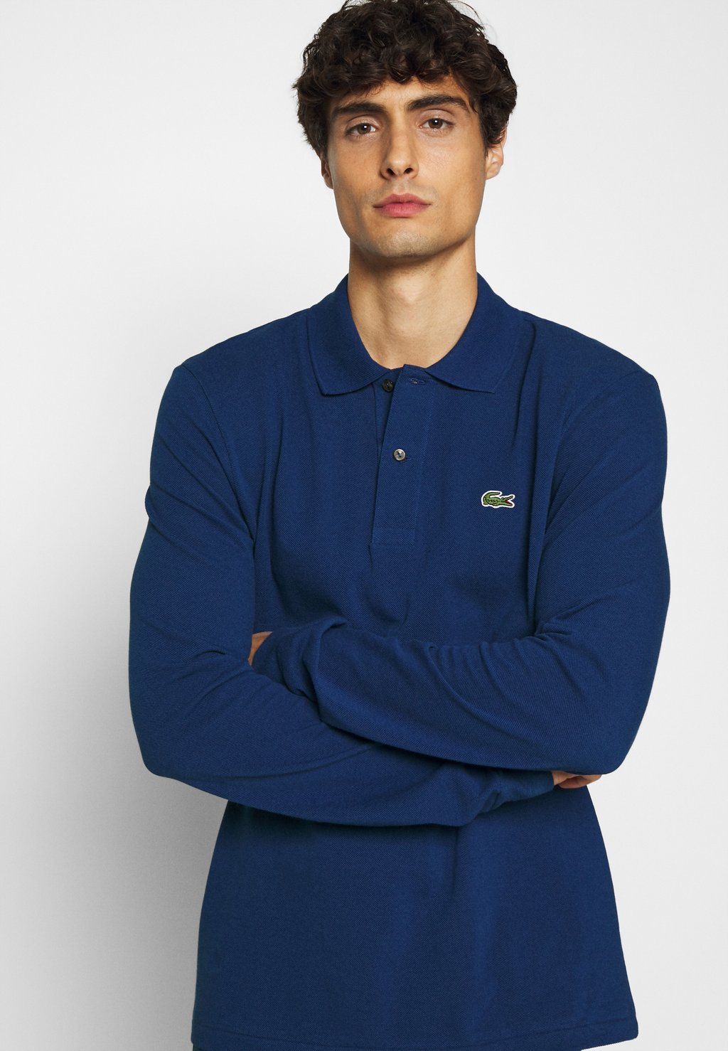 

Рубашка поло Lacoste, темно-синий