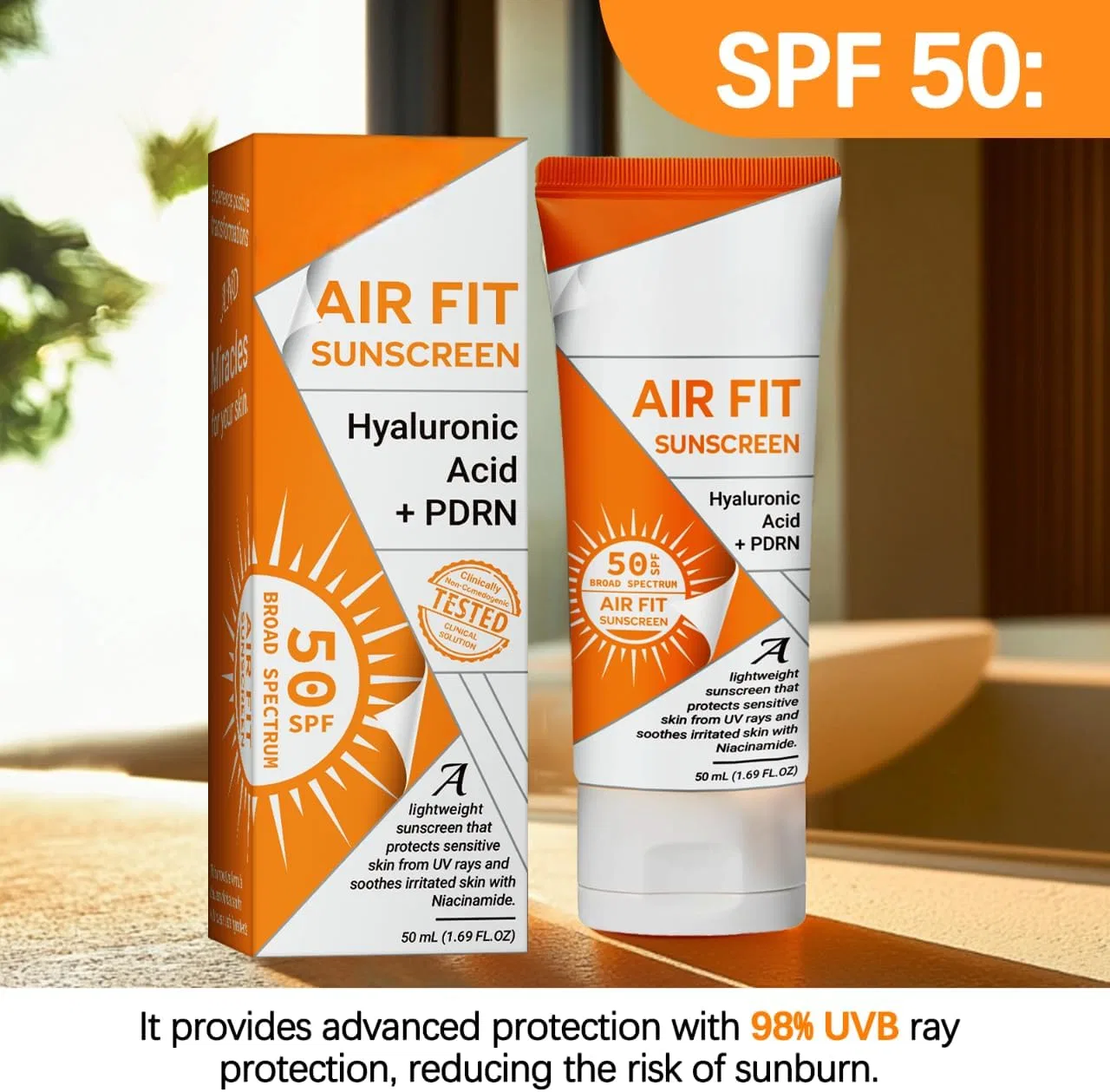 Солнцезащитный гель SPF 50+ Ultra Lightweight, 50 мл Generic — фото 4