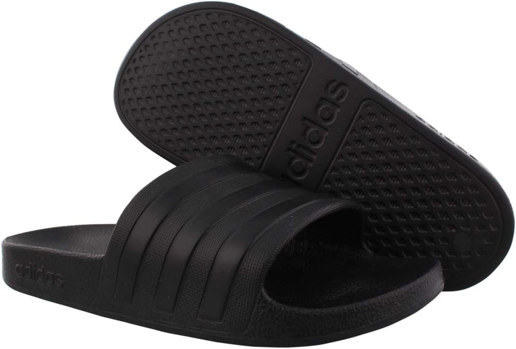 Сандалии adidas Adilette Aqua для взрослых, унисекс, черный — фото 2