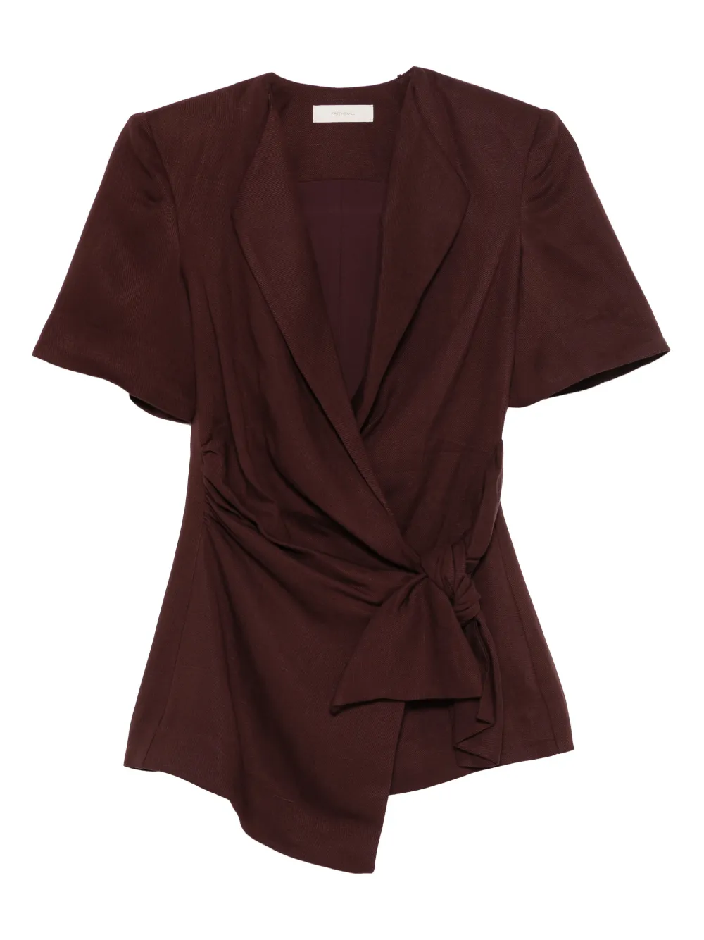 

Жакет Ida с завязками Faithfull The Brand, красный