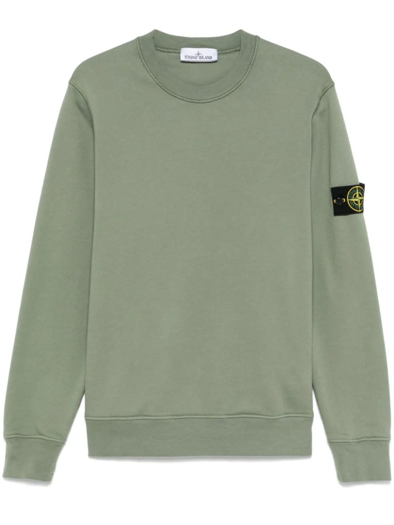 

Stone Island толстовка с логотипом Compass, зеленый