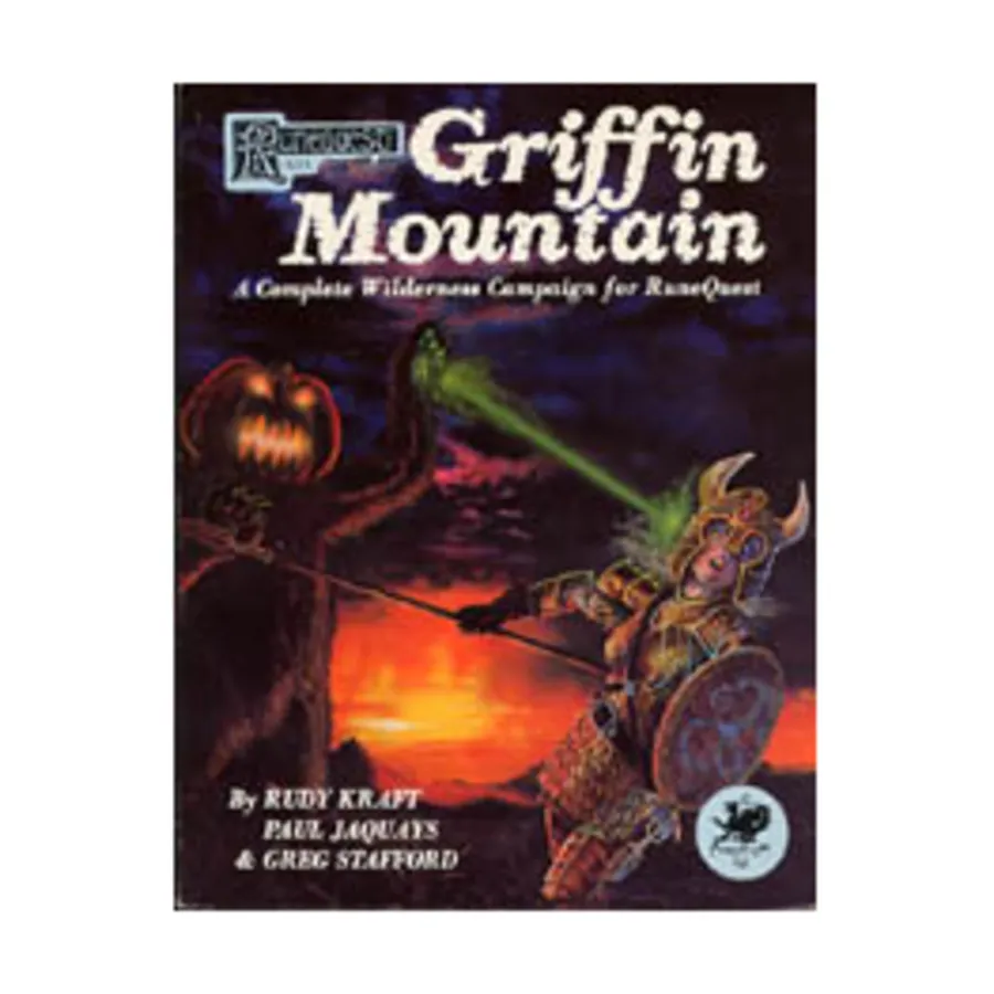 

Griffin Mountain, RuneQuest (Chaosium), мягкая обложка