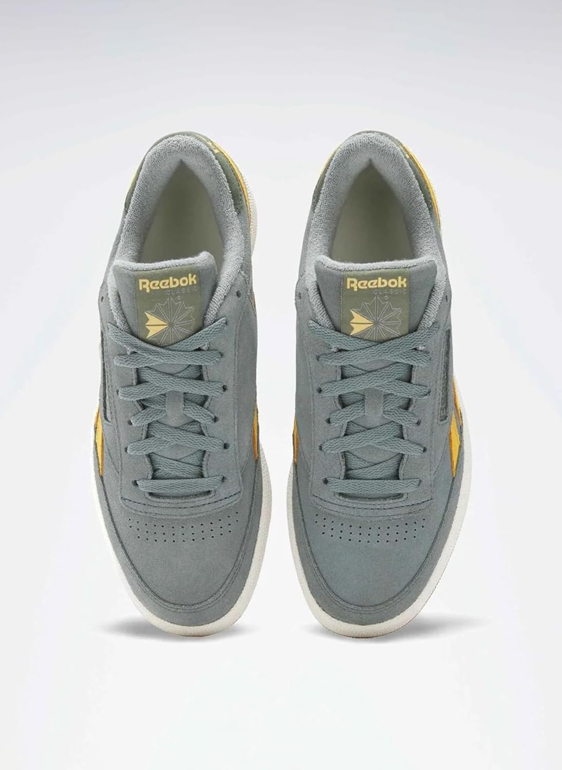 Кроссовки Reebok Unisex Club C Revenge, Darkfog Gritgold Chalk — фото 4