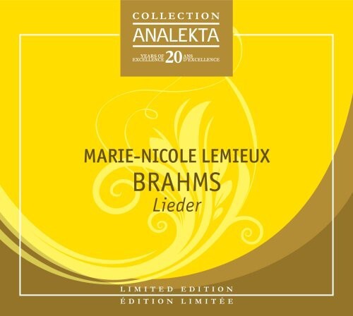 

CD диск Brahms / Lemieux: Leider
