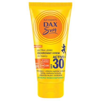 

Dax Sun 50 мл SPF30 Активный ультралегкий защитный крем 624 Dax Cosmetics Sp. Z O.O