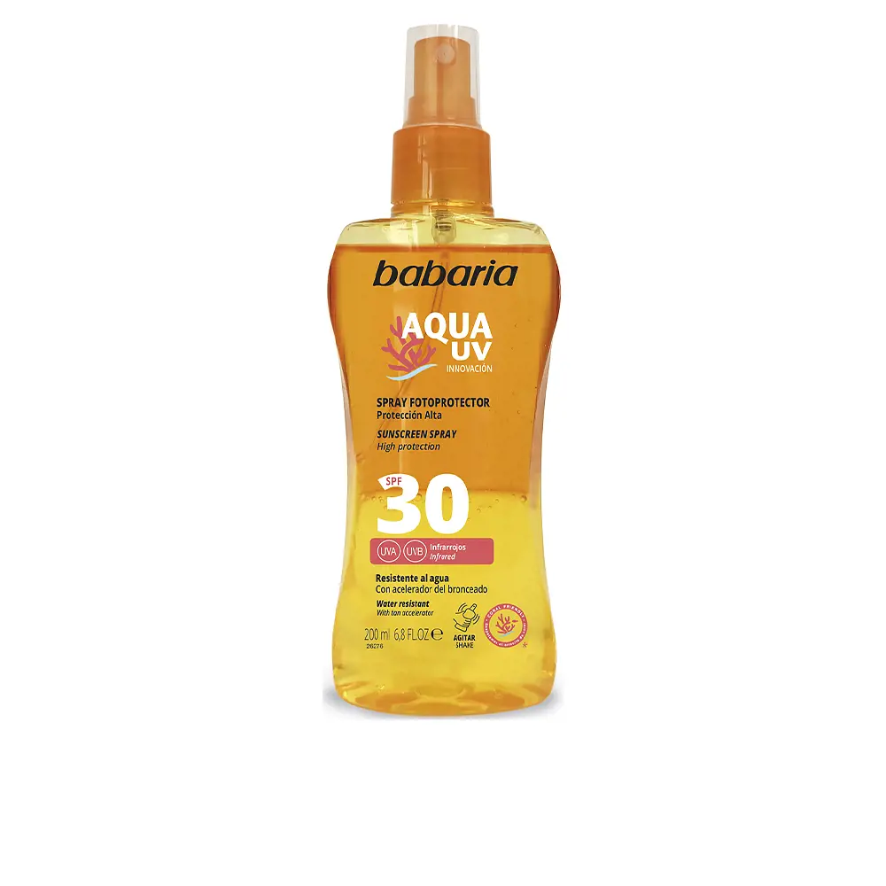 

Солнцезащитный крем Solar Aqua Uv Spf30 Bifásico Babaria, 200 мл