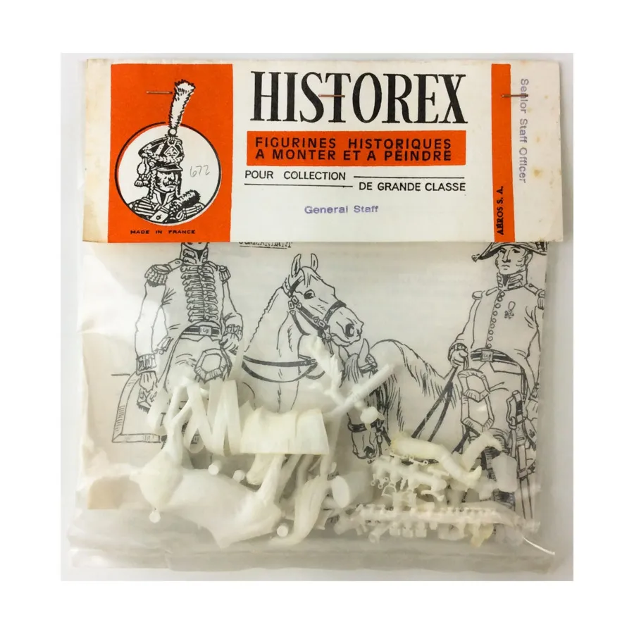 

Генеральный штаб Франции - старший офицер штаба (54 мм), Historical Miniatures (Historex)