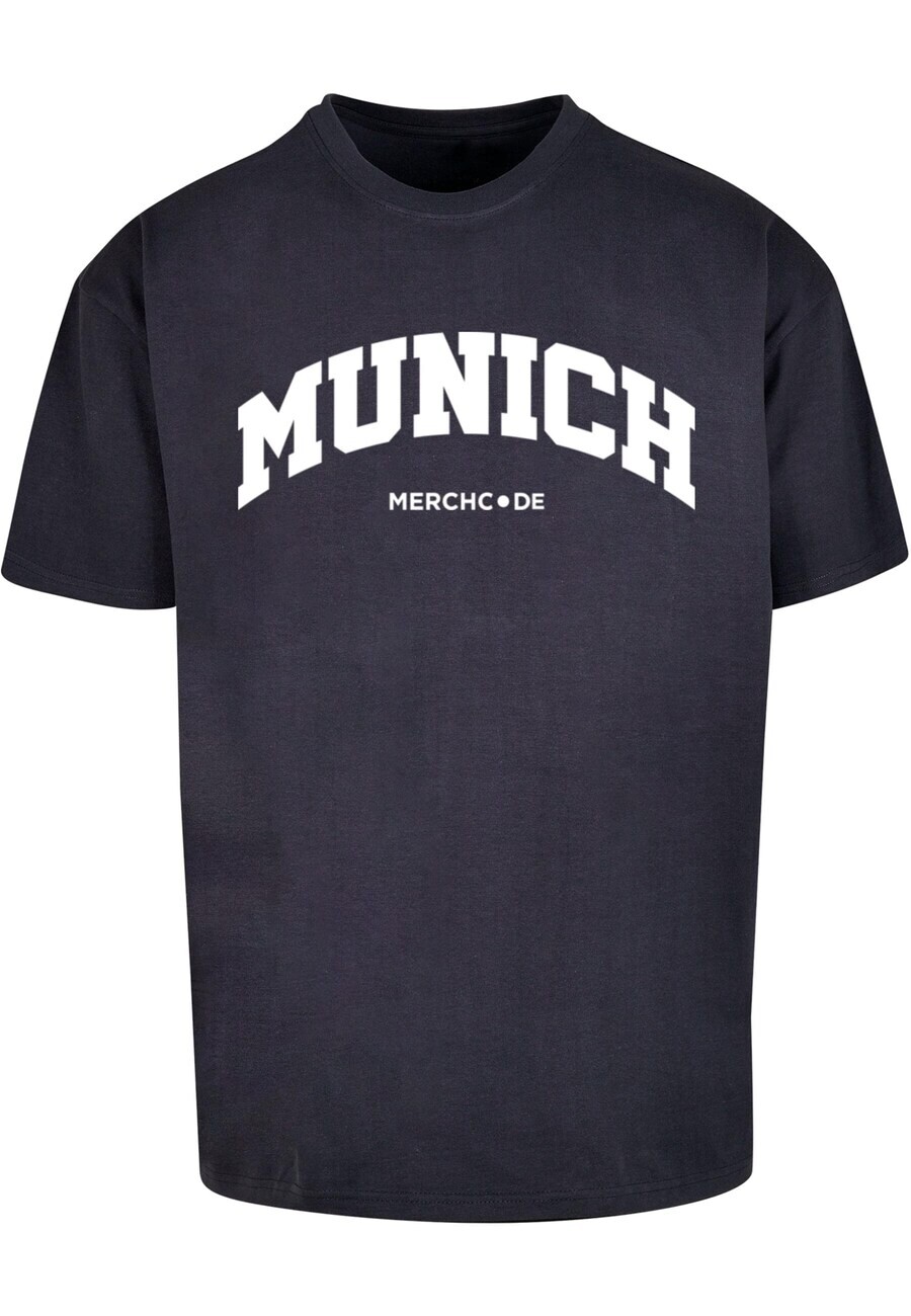 

Футболка Merchcode MUNICH, темно-синий