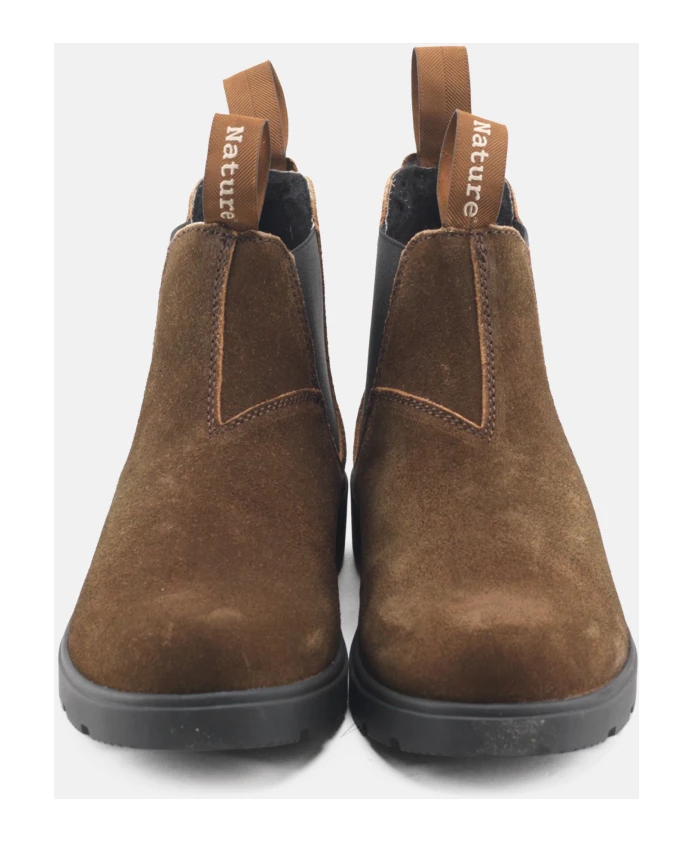 Зимние ботинки из масляной замши красного дерева Nature Footwear, коричневый — фото 3