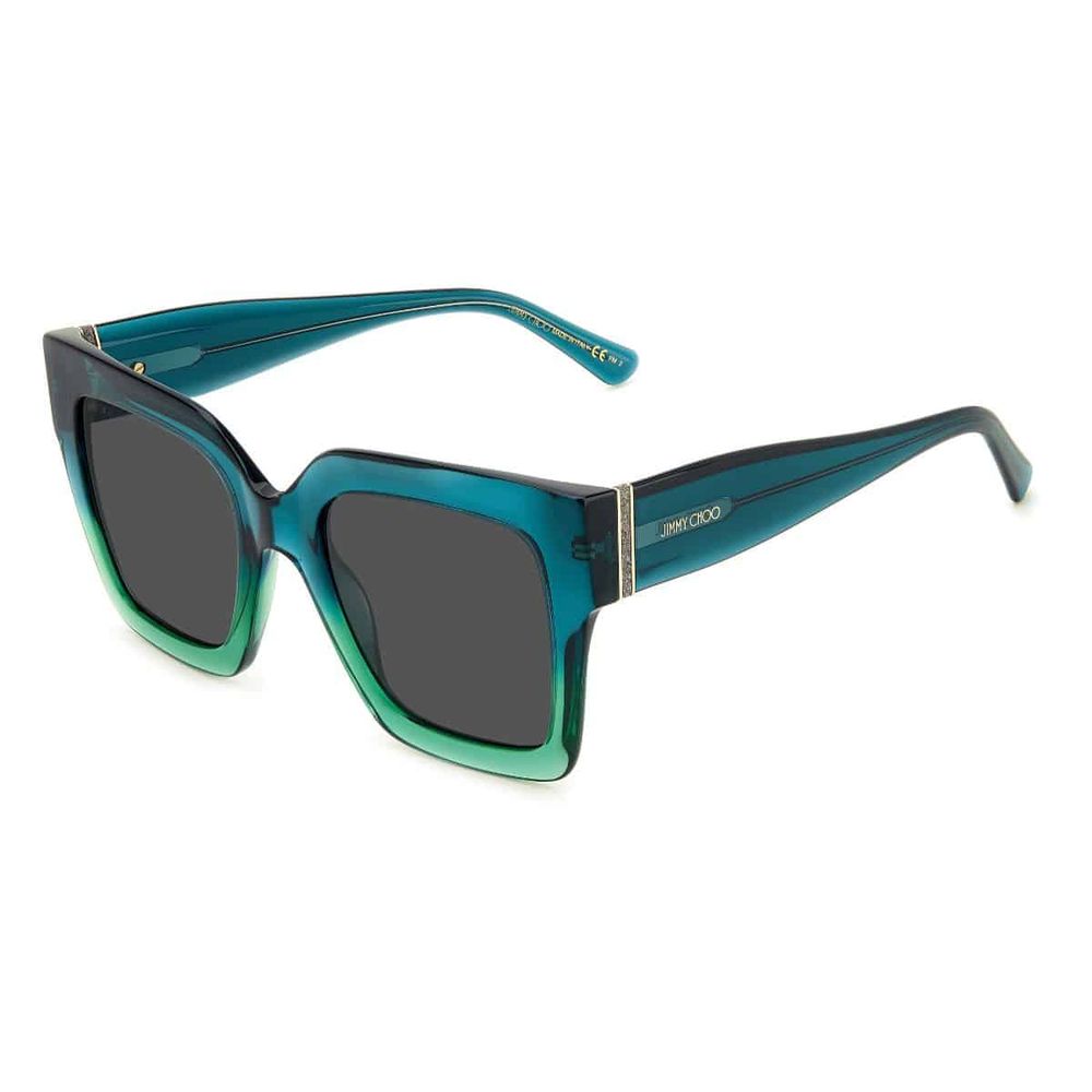 

Солнцезащитные очки из синего ацетата Jimmy Choo Eyewear