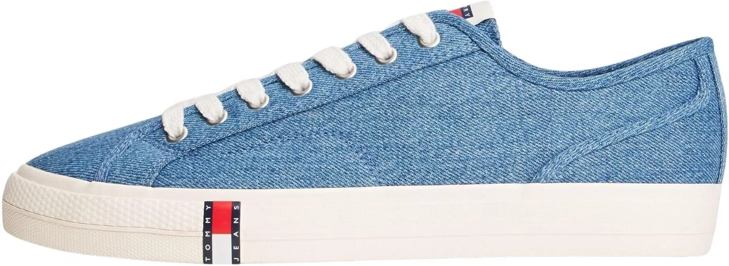 Кроссовки Tommy Jeans Men's Archive Y2k Lace Up Denim Em0em01751 Low Top