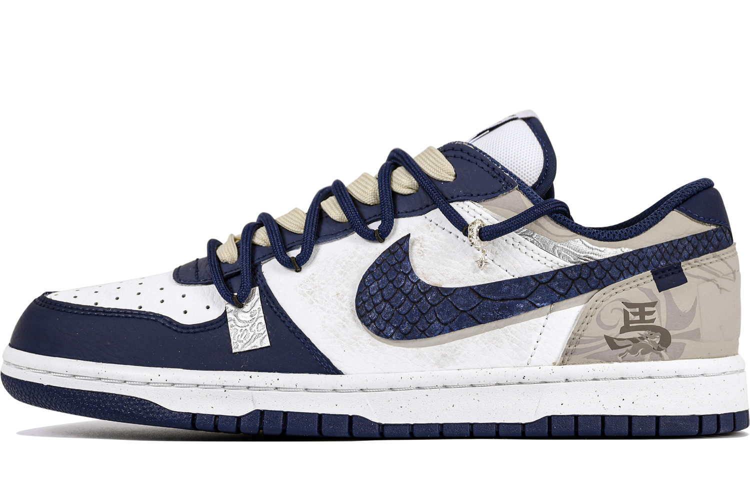 

Nike Большие скейтбордистские кроссовки унисекс низкие серый