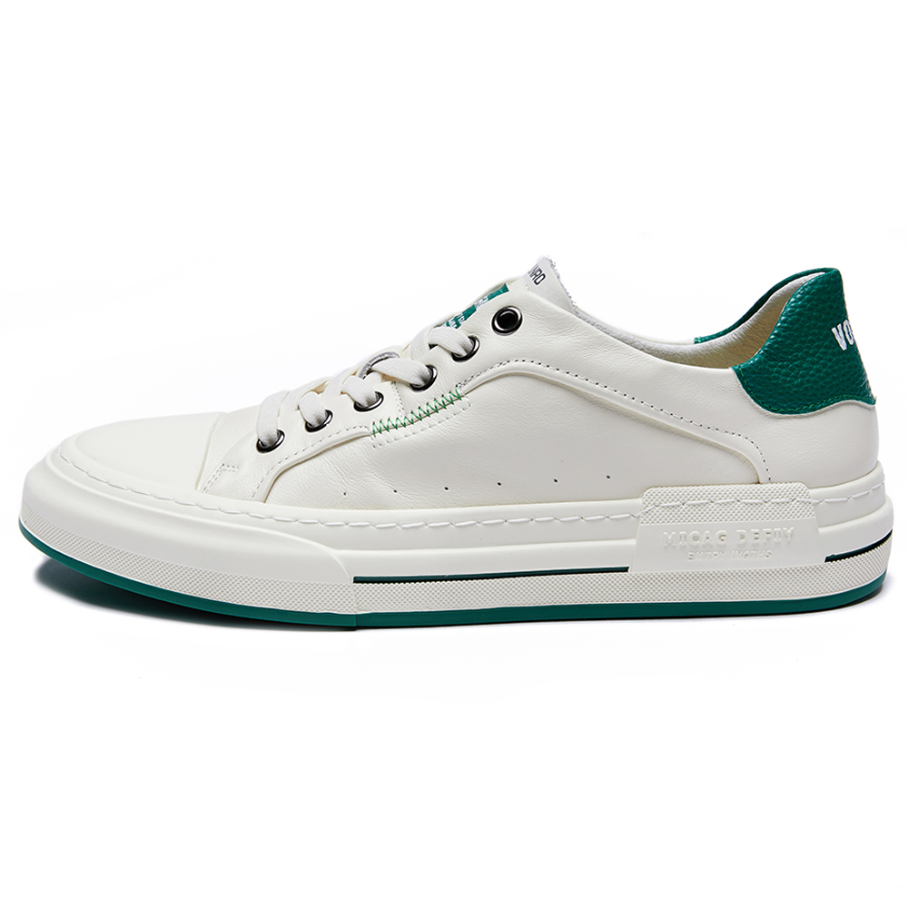 

Кроссовки Low-Top Skateboard Shoes Men's Devanro, бежевый/белый/черный