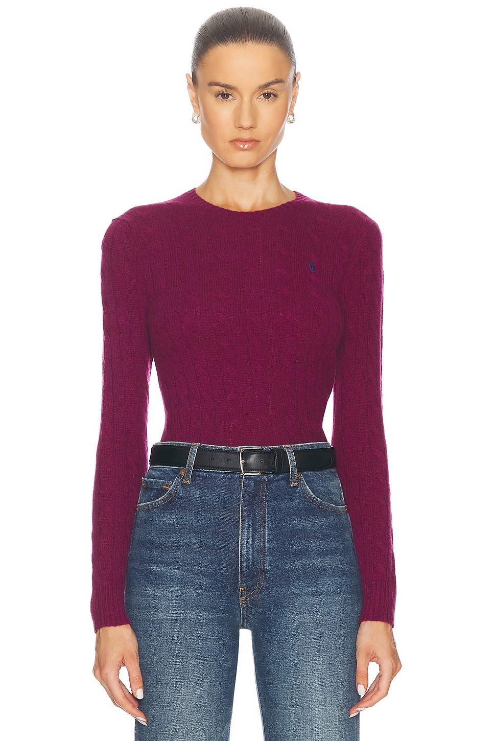 

Свитер с длинными рукавами Polo Ralph Lauren, цвет Plum Heather