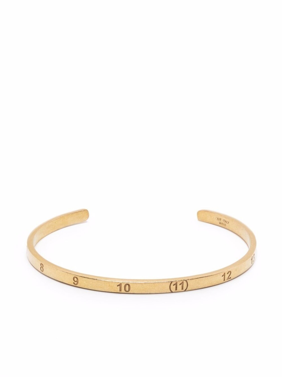

Браслет-кафф Numbers Maison Margiela, золотой