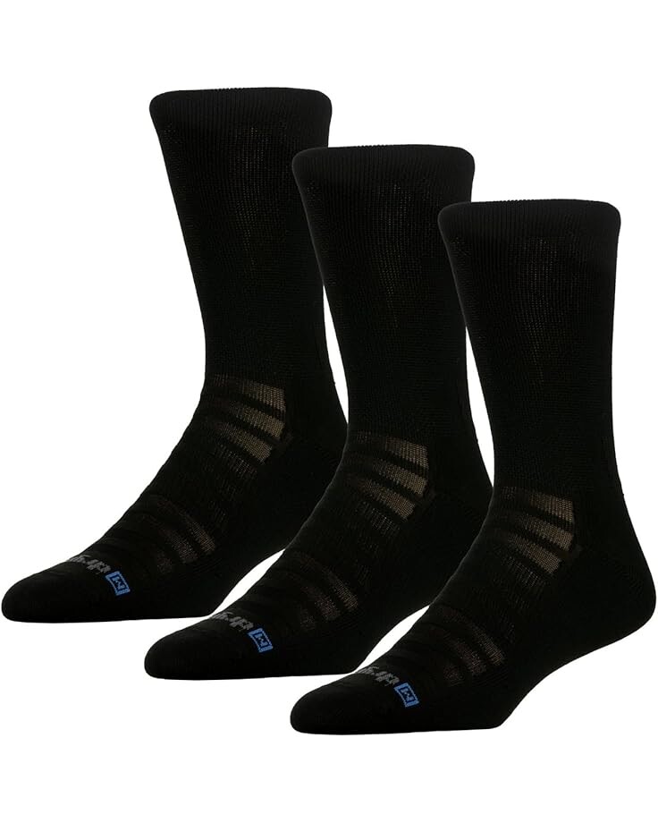 

Носки Unisex Drymax Active Duty Hot Weather Crew 3-Pair, черный