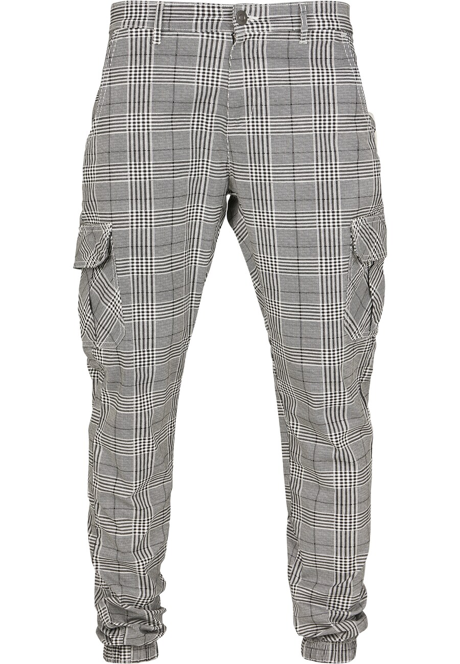 

Брюки-карго Urban Classics Tapered Cargo Pants, пятнистый серый