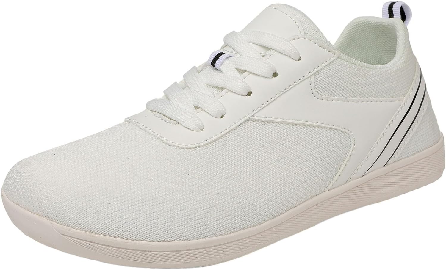 

Спортивные повседневные кроссовки из сетчатого материала, дышащие, на плоской подошве, легкие, больших размеров, из парусины, без шнурков, для мужчин Generic, белый