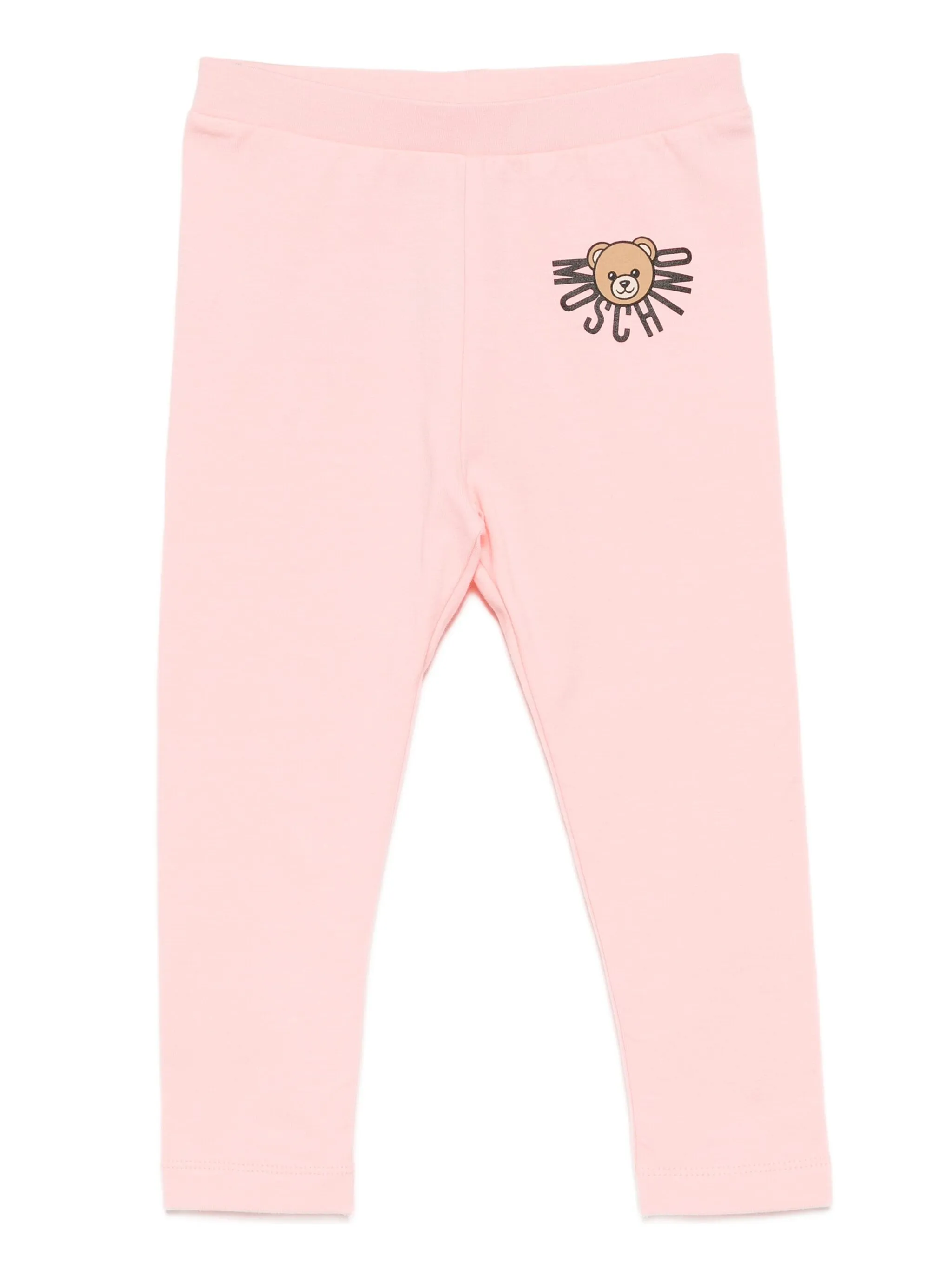 

Легинсы с логотипом Moschino Kids, розовый