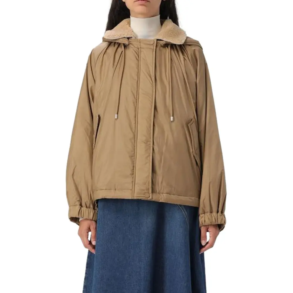 

Пальто с завязками на пуговицах WEEKEND MaxMara, Camel
