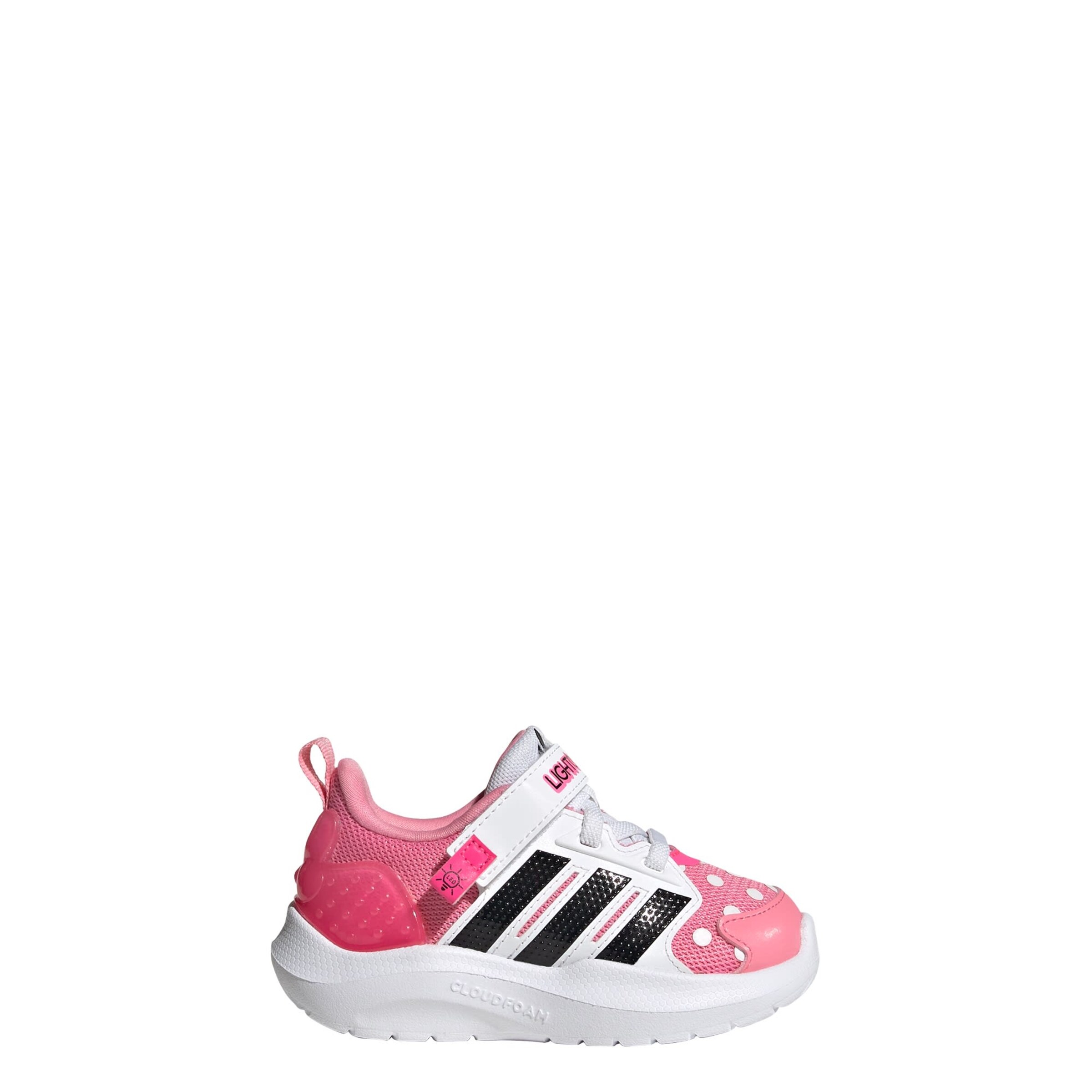 Adidas Sportswear Кроссовки 'Lightorama Minnie Mouse' в неоново-розовом и светло-розовом цвете — фото 2