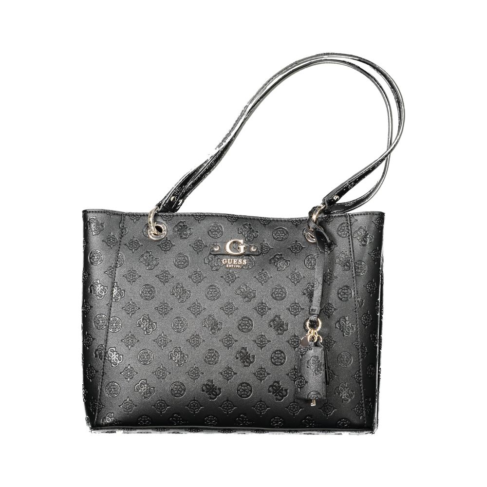 

Черная полиэтиленовая женская сумка Guess Shoes