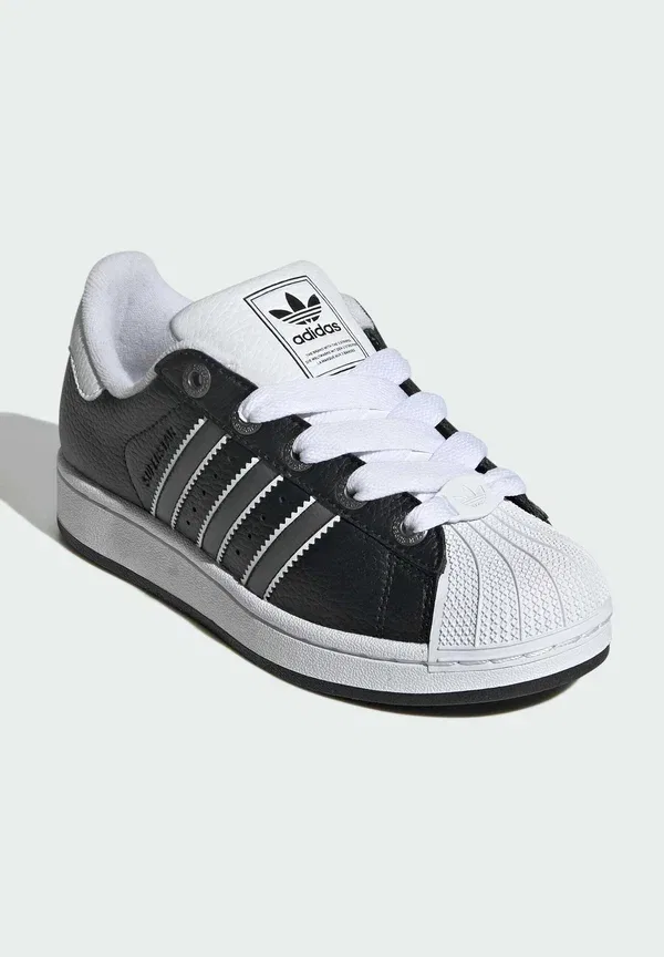 Кроссовки Adidas Originals Superstar, черный/матовый серебристый/облачно-белый — фото 2