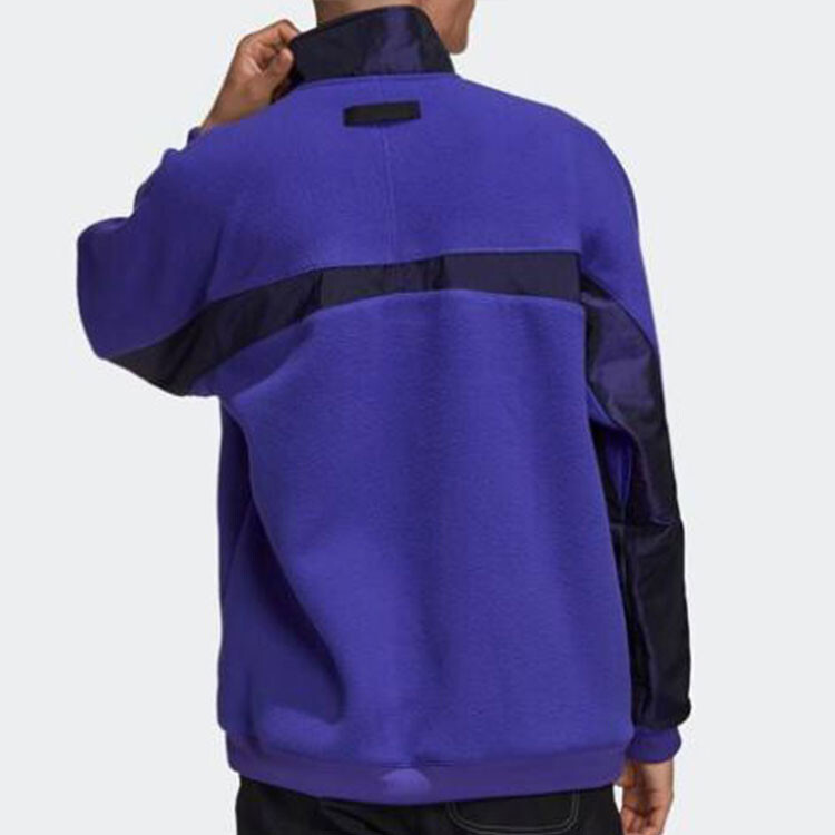 PURPLE Толстовка мужская фиолетовая Adidas Originals, фиолетовый — фото 3