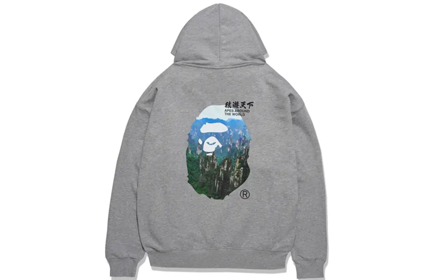 

Толстовка Bape Ape World Series унисекс A Bathing Ape, черный