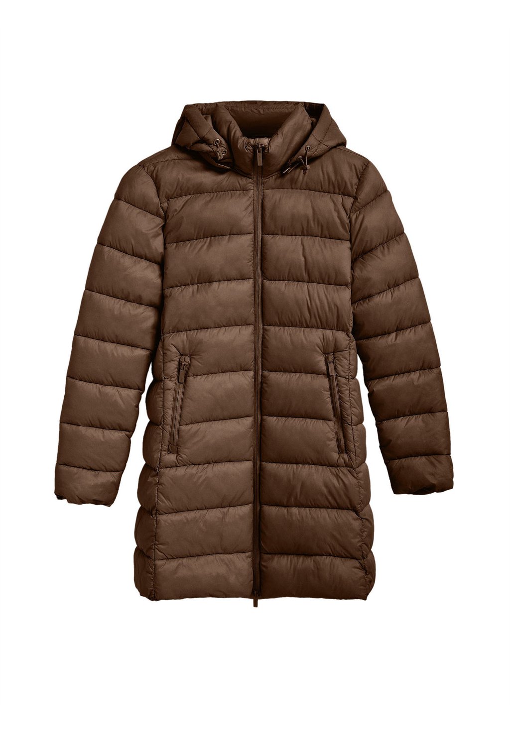 

Зимнее пальто HOODED SUZETTE PATCH Polo Club, коричневый