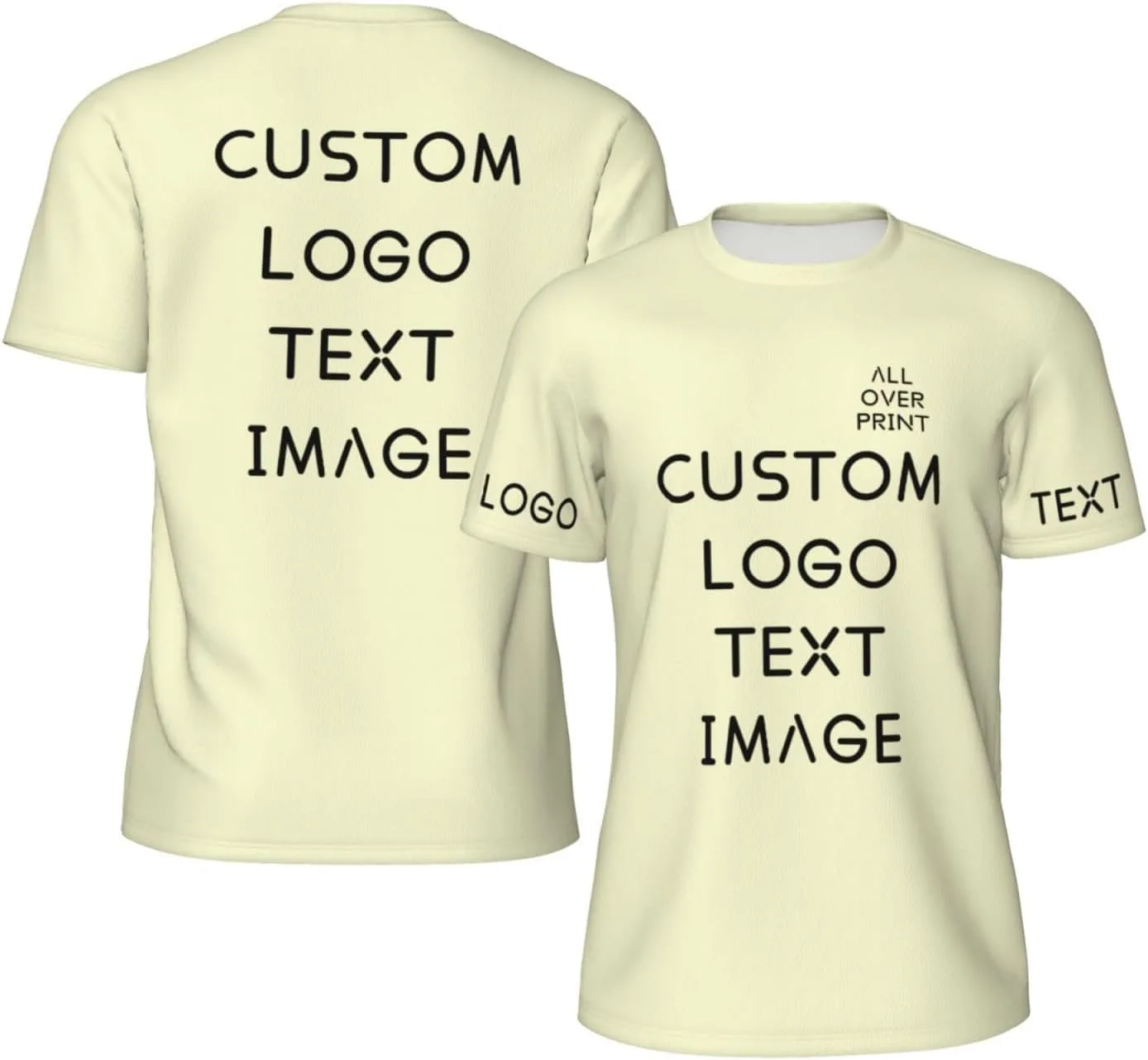 

Футболка Custom с логотипом и текстом