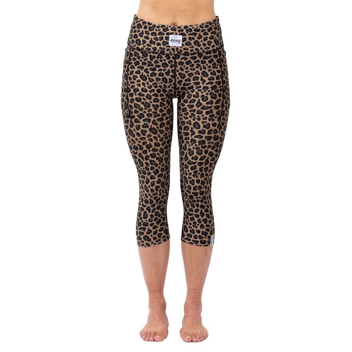 

Капри-леггинсы 3/4 - женские Eivy, Leopard