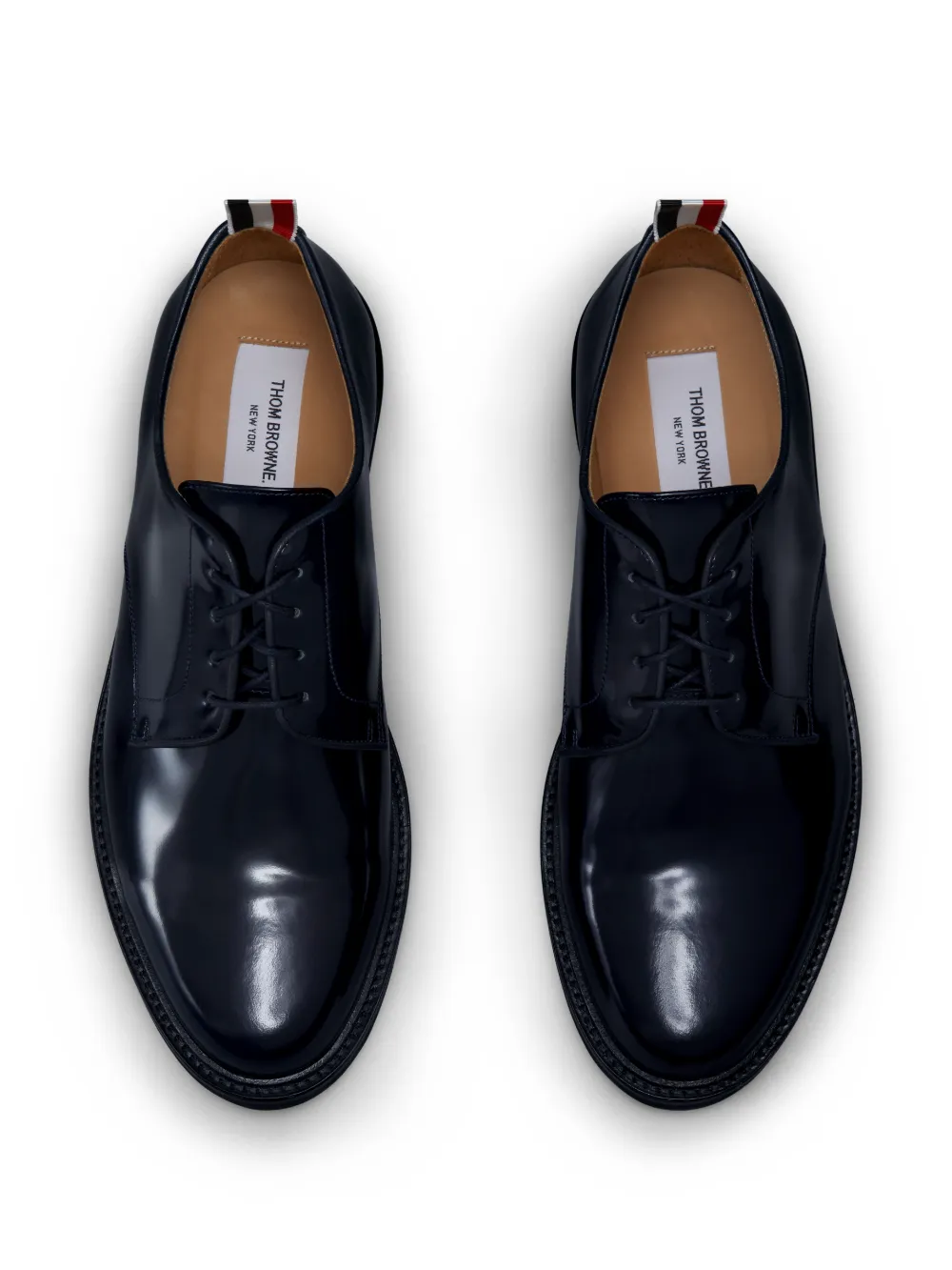 Оксфорды Uniform THOM BROWNE, синий — фото 4
