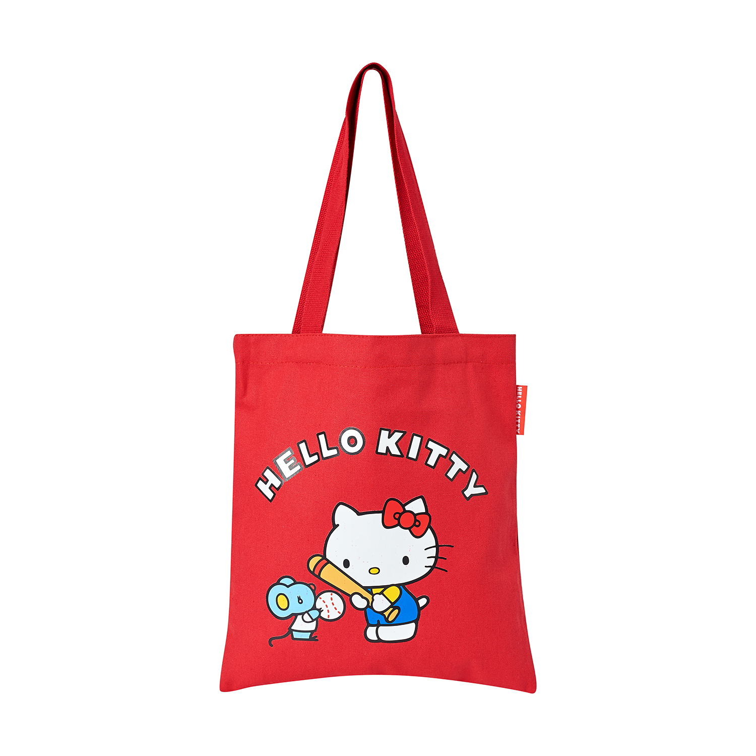 

Sanrio Сумка через плечо из холста Hello Kitty женская красная, Red
