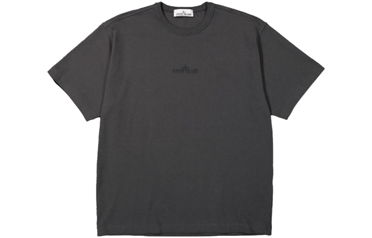 STONE ISLAND Мужская футболка, цвет Charcoal Signature