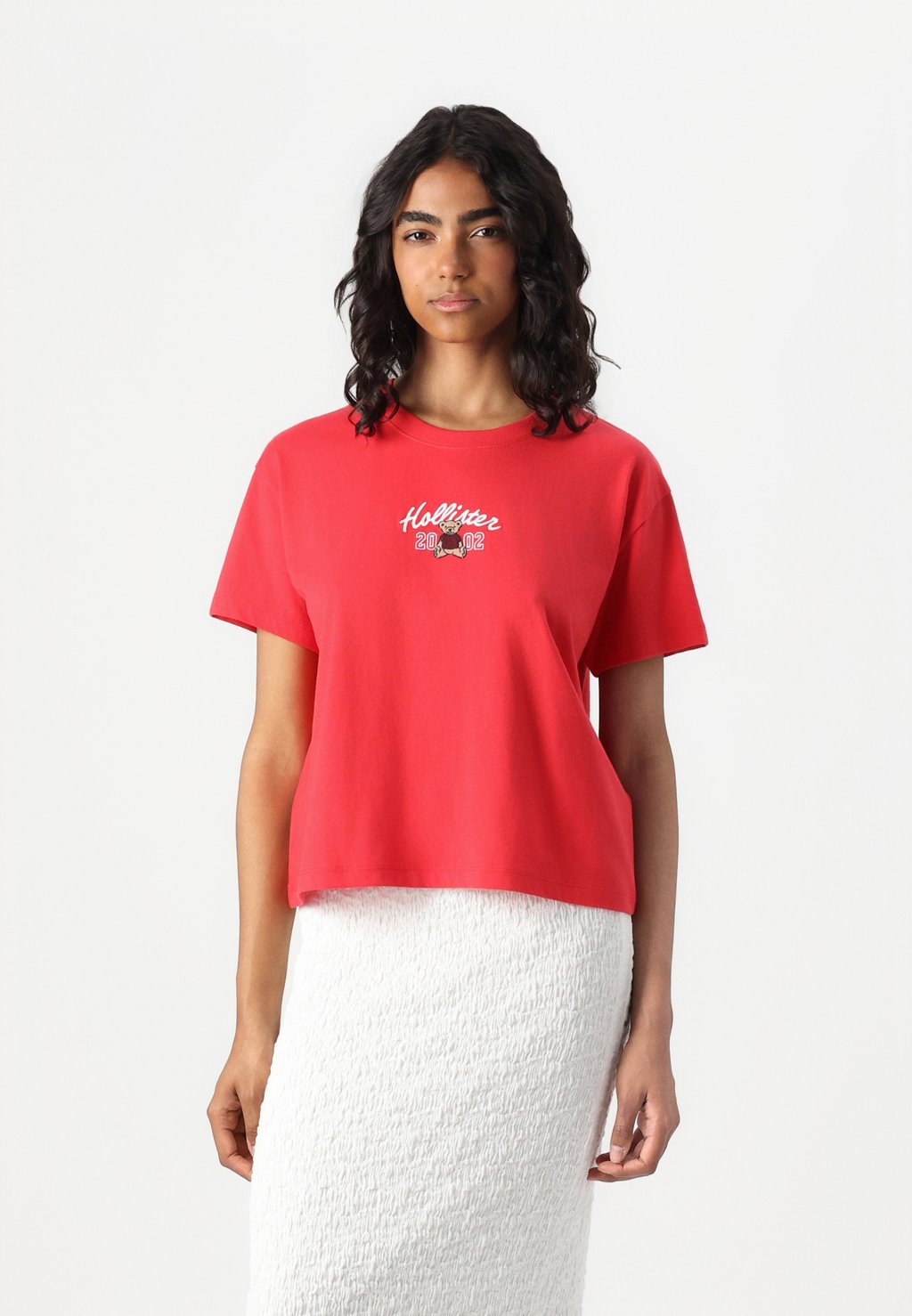 

Футболка с принтом TREND LOGO Hollister Co., красный