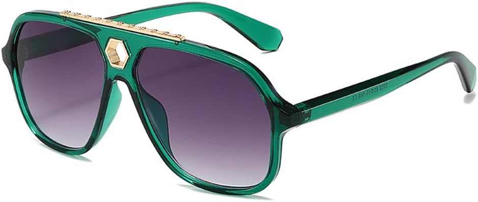 

Солнцезащитные очки 2027 года для женщин, ретро, ​​мужские солнцезащитные очки, винтажная мода, женские солнцезащитные очки UV400, зеленые, один размер MTZJH, One Color