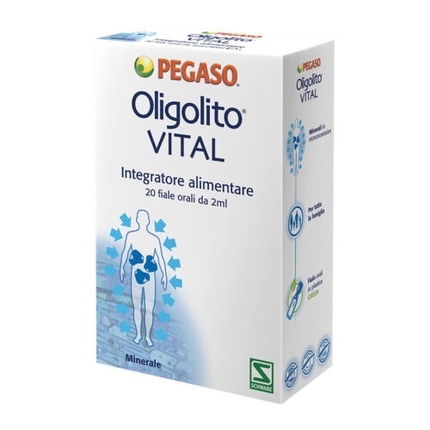 

Пищевая добавка Pegaso Oligolito Vital 20 флаконов по 2 мл Schwabe Pharma Italia Srl