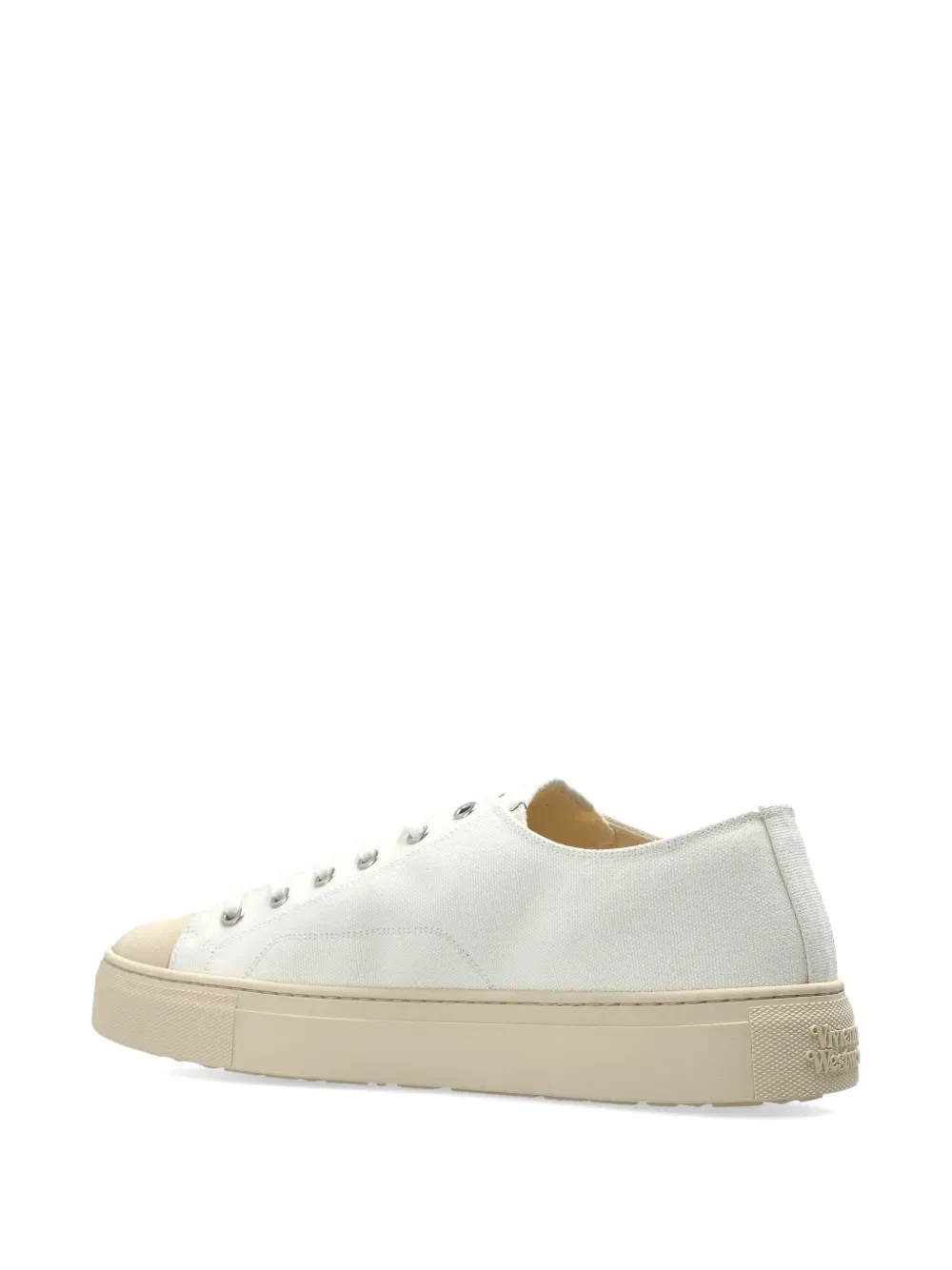 Низкие кроссовки Plimsoll Vivienne Westwood, белый — фото 4