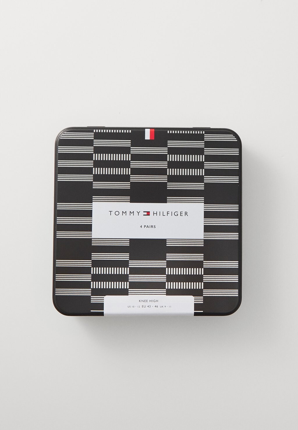 

Носки MEN KNEEHIGH TIN GIFTBOX 4 PACK Tommy Hilfiger, черный