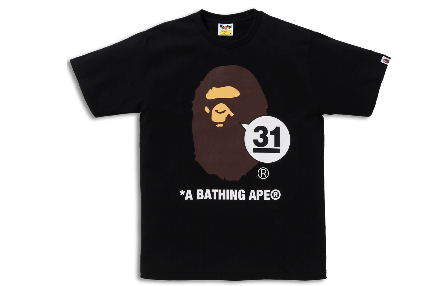 

Футболка серии 31st Anniversary унисекс A Bathing Ape, черный