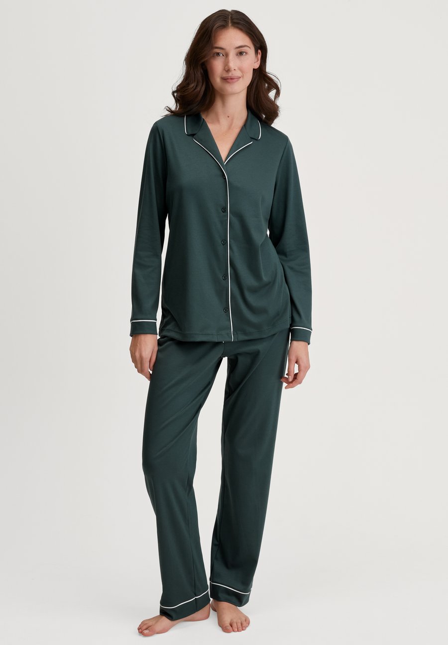 

Пижамный комплект Calida NIGHT LOVERS SET, Deep Emerald Green/Olive