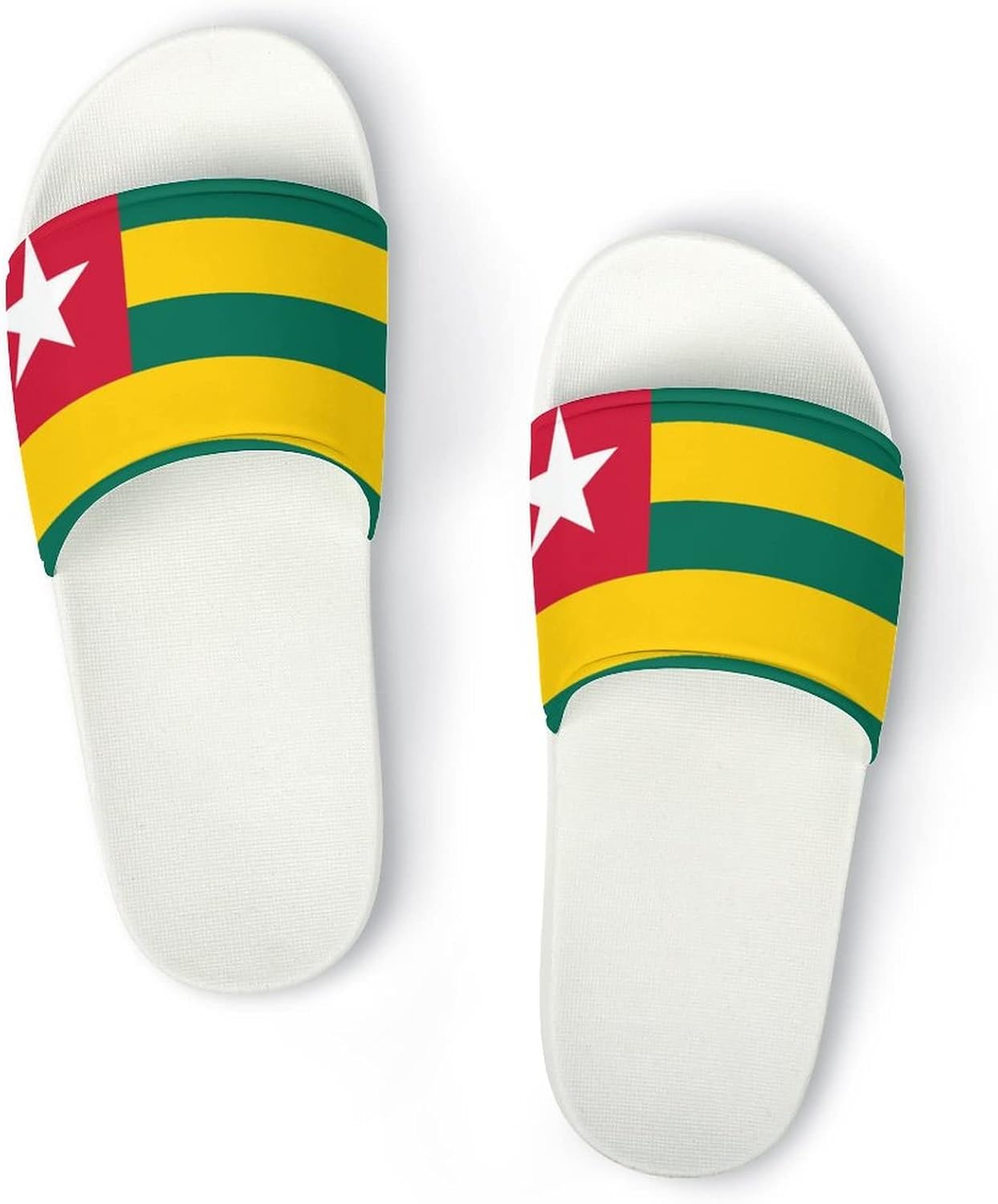 

Мужские и женские тапочки для ванной с флагом Южной Кореи, подходят для бассейна/пляжа/SPA/общежития/отеля/дома, размер 38 (240 мм) Linkasi, белый